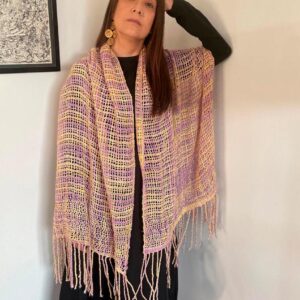 Chal gasa seda pastel